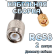 Кабельная сборка 50 Ом на RG-58 с разъемами SMA-male - TNC-male, 2 метра