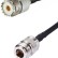 Кабельная сборка RG-213 с разъемами N-female - UHF-female, 25 метров