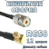 Кабельная сборка 50 Ом на RG-58 с разъемами MCX-male (угловой) - UHF-female, 12 метров Кабельная сборка 50 Ом на RG-58 с разъемами MCX-male (угловой) - UHF-female, 12 метров