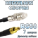 Кабельная сборка 50 Ом на RG-58 с разъемами FME-female - SMB-male, 7 метров