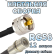 Кабельная сборка 50 Ом на RG-58 с разъемами UHF-male - QMA-male, 12 метров