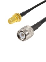 Кабельная сборка 8D-FB с разъемами TNC-male - RP-SMA-female, 8 метров