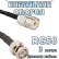 Кабельная сборка 50 Ом на RG-58 с разъемами BNC-male - UHF-female, 3 метра