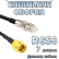 Кабельная сборка 50 Ом на RG-58 с разъемами RP-SMA-male - FME-female, 7 метров