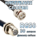 Кабельная сборка 50 Ом на RG-58 с разъемами BNC-male - F-female, 30 метров