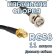 Кабельная сборка 50 Ом на RG-58 с разъемами BNC-male - SMA-female, 11 метров
