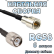 Кабельная сборка 50 Ом на RG-58 с разъемами FME-male - TNC-male, 6 метров