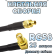 Кабельная сборка 50 Ом на RG-58 с разъемами MMCX-female - SMA-female (угловой), 25 метров