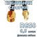 Кабельная сборка 50 Ом на RG-58 с разъемами SMA-female - RP-SMA-male, 0,5 метра