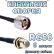 Кабельная сборка 50 Ом на RG-58 с разъемами N-male - F-female, 6 метров