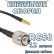 Кабельная сборка 50 Ом на RG-58 с разъемами TNC-male - MCX-male, 12 метров