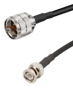 Кабельная сборка 8D-FB с разъемами UHF-male - BNC-male, 10 метров