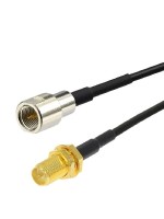 Кабельная сборка 5D-FB с разъемами FME-male - RP-SMA-female, 7 метров