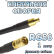 Кабельная сборка 50 Ом на RG-58 с разъемами MCX-male - SMB-female, 1 метр