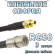Кабельная сборка 50 Ом на RG-58 с разъемами MMCX-female - QMA-male, 3 метра