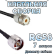 Кабельная сборка 50 Ом на RG-58 с разъемами UHF-female - N-male, 7 метров