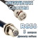 Кабельная сборка 50 Ом на RG-58 с разъемами BNC-male - F-female, 5 метров