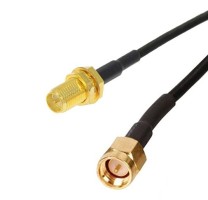 Кабельная сборка 50 Ом на 5D-FB с разъемами SMA-male - RP-SMA-female, 13 метров
