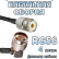 Кабельная сборка 50 Ом на RG-58 с разъемами TNC-male (угловой) - UHF-female, 4 метра Кабельная сборка 50 Ом на RG-58 с разъемами TNC-male (угловой) - UHF-female, 4 метра