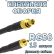 Кабельная сборка 50 Ом на RG-58 с разъемами MCX-female - MMCX-male, 15 метров