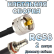 Кабельная сборка 50 Ом на RG-58 с разъемами UHF-male - QMA-female, 2 метра