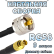 Кабельная сборка 50 Ом на RG-58 с разъемами UHF-male - MCX-female, 9 метров