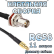 Кабельная сборка 50 Ом на RG-58 с разъемами MCX-male - BNC-female, 11 метров