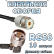 Кабельная сборка 50 Ом на RG-58 с разъемами TNC-male (угловой) - UHF-female, 10 метров Кабельная сборка 50 Ом на RG-58 с разъемами TNC-male (угловой) - UHF-female, 10 метров