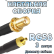 Кабельная сборка 50 Ом на RG-58 с разъемами SMA-female - MMCX-male, 3 метра