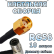 Кабельная сборка 50 Ом на RG-58 с разъемами RP-SMA-male - QMA-male (угловой), 10 метров Кабельная сборка 50 Ом на RG-58 с разъемами RP-SMA-male - QMA-male (угловой), 10 метров