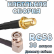 Кабельная сборка 50 Ом на RG-58 с разъемами BNC-male (угловой) - SMA-female, 30 метров Кабельная сборка 50 Ом на RG-58 с разъемами BNC-male (угловой) - SMA-female, 30 метров