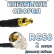 Кабельная сборка 50 Ом на RG-58 с разъемами UHF-male (угловой) - SMB-male, 2 метра Кабельная сборка 50 Ом на RG-58 с разъемами UHF-male (угловой) - SMB-male, 2 метра