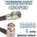 Кабельная сборка 50 Ом на RG-58 с разъемами BNC-male (угловой) - QMA-male, 1 метр Кабельная сборка 50 Ом на RG-58 с разъемами BNC-male (угловой) - QMA-male, 1 метр