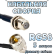 Кабельная сборка 50 Ом на RG-58 с разъемами UHF-male (угловой) - F-female, 5 метров Кабельная сборка 50 Ом на RG-58 с разъемами UHF-male (угловой) - F-female, 5 метров