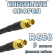 Кабельная сборка 50 Ом на RG-58 с разъемами MCX-female - MCX-female, 9 метров