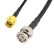 Кабельная сборка RG-213 с разъемами RP-SMA-male - BNC-male, 6 метров