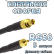 Кабельная сборка 50 Ом на RG-58 с разъемами MCX-female - MMCX-male, 5 метров