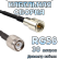 Кабельная сборка 50 Ом на RG-58 с разъемами FME-male - TNC-male, 30 метров
