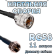 Кабельная сборка 50 Ом на RG-58 с разъемами UHF-male - F-male, 11 метров