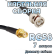 Кабельная сборка 50 Ом на RG-58 с разъемами BNC-male - SMA-female, 7 метров
