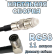Кабельная сборка 50 Ом на RG-58 с разъемами FME-female - QMA-male (угловой), 11 метров Кабельная сборка 50 Ом на RG-58 с разъемами FME-female - QMA-male (угловой), 11 метров