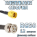 Кабельная сборка 50 Ом на RG-58 с разъемами BNC-male - RP-SMA-male, 12 метров