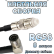 Кабельная сборка 50 Ом на RG-58 с разъемами FME-female - QMA-male (угловой), 8 метров Кабельная сборка 50 Ом на RG-58 с разъемами FME-female - QMA-male (угловой), 8 метров