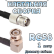 Кабельная сборка 50 Ом на RG-58 с разъемами BNC-male (угловой) - TNC-female, 1 метр Кабельная сборка 50 Ом на RG-58 с разъемами BNC-male (угловой) - TNC-female, 1 метр