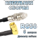 Кабельная сборка 50 Ом на RG-58 с разъемами FME-female - SMA-male (угловой), 6 метров