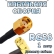 Кабельная сборка 50 Ом на RG-58 с разъемами RP-SMA-male - SMA-male (угловой), 1 метр