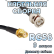 Кабельная сборка 50 Ом на RG-58 с разъемами BNC-male - SMA-female, 9 метров