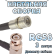 Кабельная сборка 50 Ом на RG-58 с разъемами BNC-male (угловой) - QMA-male, 3 метра Кабельная сборка 50 Ом на RG-58 с разъемами BNC-male (угловой) - QMA-male, 3 метра