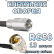 Кабельная сборка 50 Ом на RG-58 с разъемами UHF-male (угловой) - FME-male, 13 метров Кабельная сборка 50 Ом на RG-58 с разъемами UHF-male (угловой) - FME-male, 13 метров