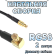 Кабельная сборка 50 Ом на RG-58 с разъемами MCX-male (угловой) - MCX-male, 2 метра Кабельная сборка 50 Ом на RG-58 с разъемами MCX-male (угловой) - MCX-male, 2 метра